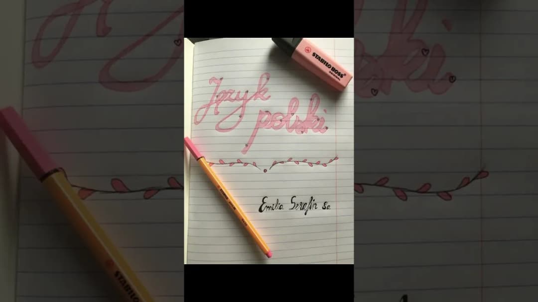 Jak ozdobić pierwszą stronę zeszytu do polskiego, by zachwycała?